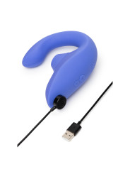 WOMANIZER BLEND ESTIMULADOR VIBRADOR RABBIT AZUL