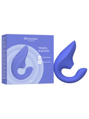 WOMANIZER BLEND ESTIMULADOR VIBRADOR RABBIT AZUL