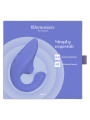 WOMANIZER BLEND ESTIMULADOR VIBRADOR RABBIT AZUL
