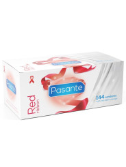 PASANTE RED RIBBON PRESERVATIVOS NATURELLE DE AJUSTE ANATOMICO 54 MM 144 UNIDADES