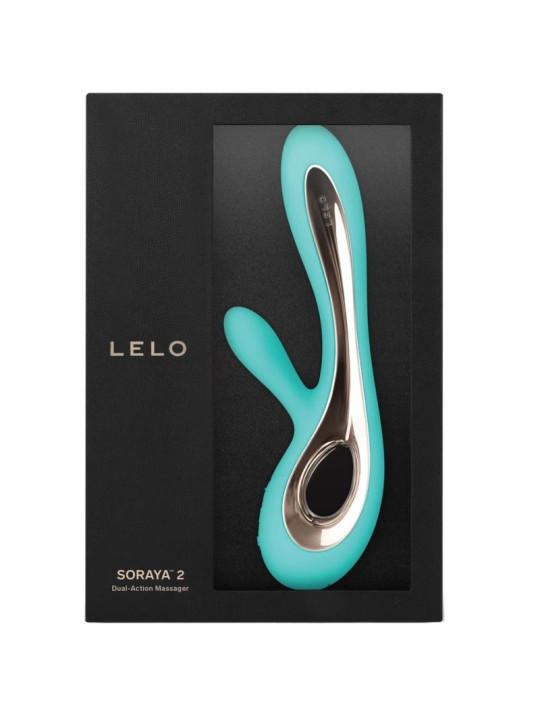 VIBRADOR RABBIT SORAYA 2 LELO SILICONA SUAVE DE LA MARCA LELO