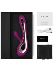 VIBRADOR RABBIT SORAYA 2 LELO SILICONA SUAVE DE LA MARCA LELO