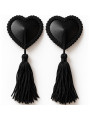 CHILIROSE CR 4897 CUBREPEZONES CORAZON CON BORLAS NEGRO