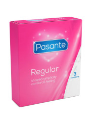 PASANTE CONDOM GAMA REGULAR 3 UNIDADES