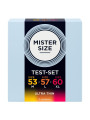MISTER SIZE PACK MUESTRA PRESERVATIVOS TALLA 53 57 60 MM 3 UNIDADES