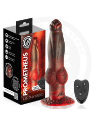 EPIC PROMETHEUS DILDO TITAN EN LLAMAS RECARGABLE CONTROL REMOTO
