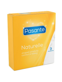 PASANTE PRESERVATVOS GAMA NATURELLE 3 UNIDADES