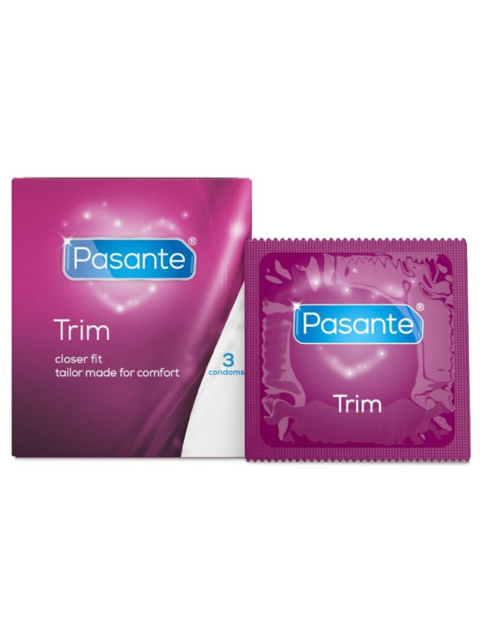 PASANTE PRESERVATIVOS TRIM MS DELGADO 3 UNIDADES