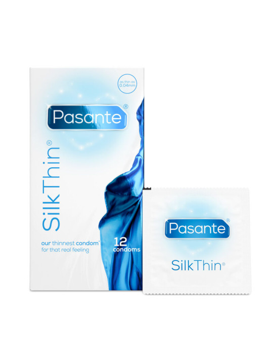 PASANTE PRESERVATIVOS SILK THIN MS FINO 12 UNIDADES