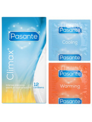 PASANTE CLIMAX 6 EFECTO CALOR 6 EFECTO FRIO 12 UNIDADES