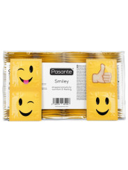 PASANTE PRESERVATIVOS SMILEY BOLSA 144 UNIDADES