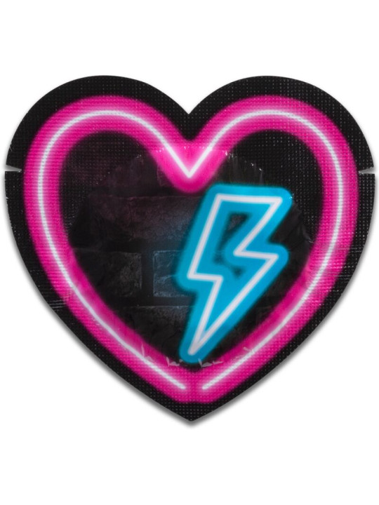 PASANTE PRESERVATIVO ROJO FORMA CORAZON BOLSA 144 UNIDADES