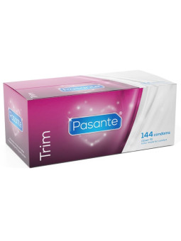 PASANTE PRESERVATIVOS TRIM AJUSTADO CAJA 144 UNIDADES