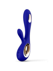 VIBRADOR RABBIT SORAYA WAVE AZUL ESTIMULACIÓN CLÍTORIS Y PUNTO G DE LA MARCA LELO