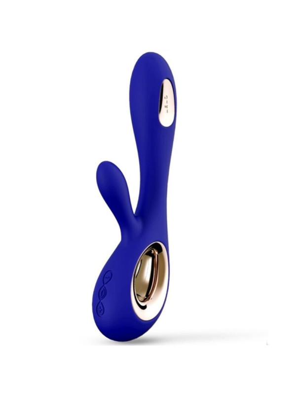 VIBRADOR RABBIT SORAYA WAVE AZUL ESTIMULACIÓN CLÍTORIS Y PUNTO G DE LA MARCA LELO