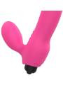 BIX VIBRADOR DOBLE ESTIMULACIÓN PUNTO G Y CLÍTORIS ROSA DE LA MARCA OHMAMA VIBRATORS