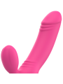 BIX VIBRADOR DOBLE ESTIMULACIÓN PUNTO G Y CLÍTORIS ROSA DE LA MARCA OHMAMA VIBRATORS