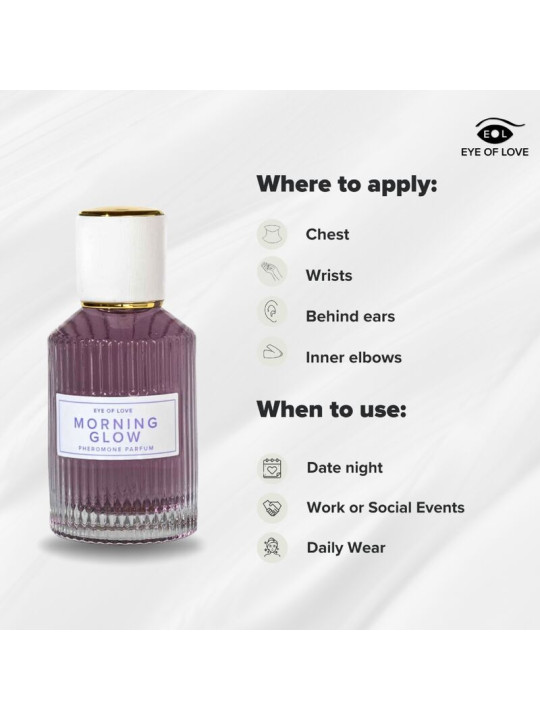 EYE OF LOVE EOL PHR PERFUME FEROMONAS DELUXE 50 ML MORNING GLOW