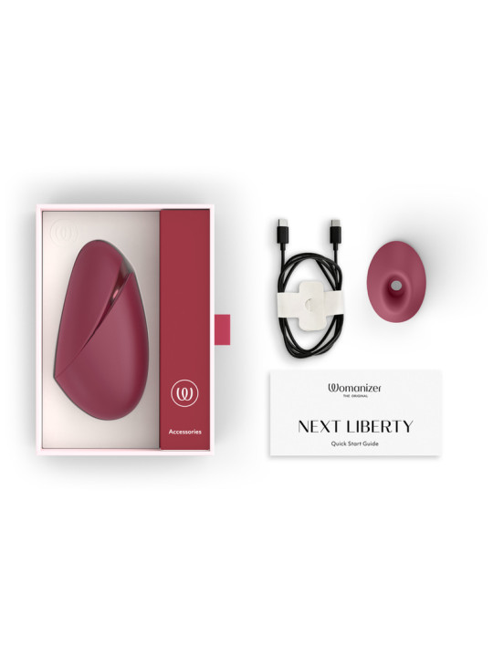 WOMANIZER NEXT LIBERTY ESTIMULADOR DE CLITORIS 3D PLEASURE AIR BURDEOS