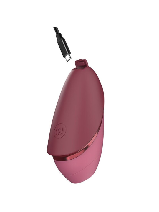 WOMANIZER NEXT ESTIMULADOR DE CLITORIS POR SUCCION 14 NIVELES BURDEOS