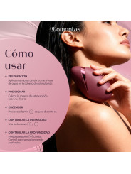 WOMANIZER NEXT ESTIMULADOR DE CLITORIS POR SUCCION 14 NIVELES BURDEOS