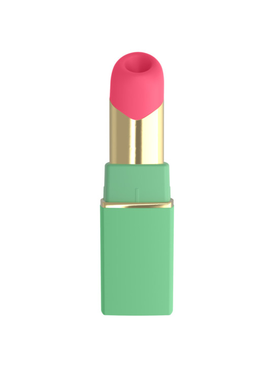 WOMANIZER BEAUTY ESTIMULADOR DE CLITORIS POR SUCCION 6 NIVELES VERDE Y ROSA
