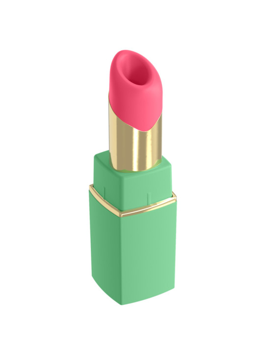 WOMANIZER BEAUTY ESTIMULADOR DE CLITORIS POR SUCCION 6 NIVELES VERDE Y ROSA