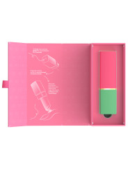 WOMANIZER BEAUTY ESTIMULADOR DE CLITORIS POR SUCCION 6 NIVELES VERDE Y ROSA