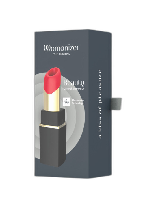 WOMANIZER BEAUTY ESTIMULADOR DE CLITORIS POR SUCCION 6 NIVELES NEGRO Y DORADO