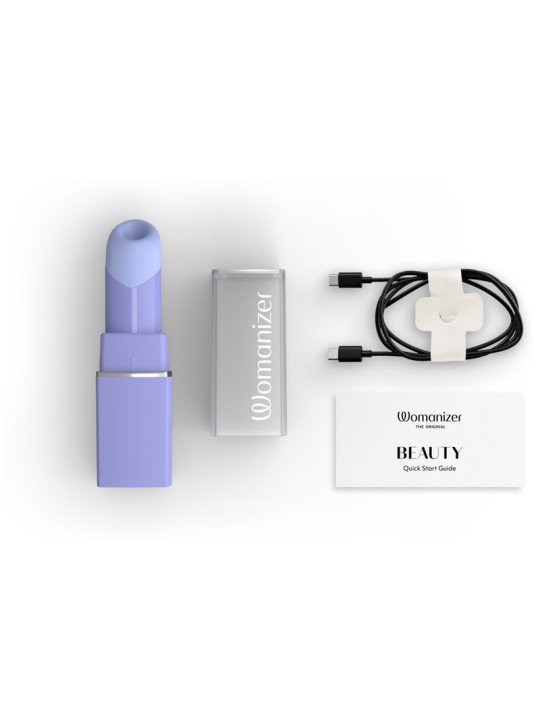 WOMANIZER BEAUTY ESTIMULADOR DE CLITORIS POR SUCCION 6 NIVELES LILA