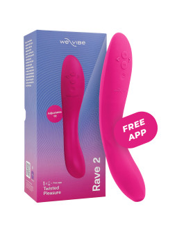 WE VIBE RAVE 2 VIBRADOR PUNTO G FUCSIA