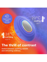 WE VIBE TEMP VIBRADOR CON FUNCION DE CALOR Y FRIO AZUL LAVANDA
