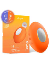 WE VIBE TEMP VIBRADOR CON FUNCION DE CALOR Y FRIO MANDARINA