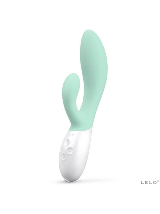 VIBRADOR RABBIT INA 3 DOBLE ACCIÓN SILICONA SUAVE DE LA MARCA LELO