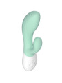 VIBRADOR RABBIT INA 3 DOBLE ACCIÓN SILICONA SUAVE DE LA MARCA LELO