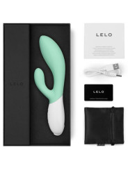 VIBRADOR RABBIT INA 3 DOBLE ACCIÓN SILICONA SUAVE DE LA MARCA LELO