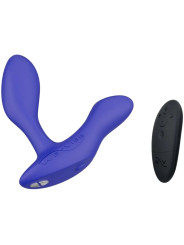 WE VIBE VECTOR MASAJEADOR DE PROSTATA CON DOBLE ESTIMULACION AZUL REAL