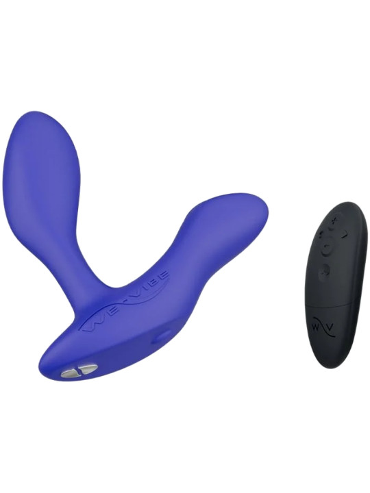 WE VIBE VECTOR MASAJEADOR DE PROSTATA CON DOBLE ESTIMULACION AZUL REAL