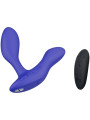 WE VIBE VECTOR MASAJEADOR DE PROSTATA CON DOBLE ESTIMULACION AZUL REAL