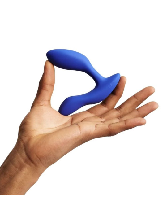 WE VIBE VECTOR MASAJEADOR DE PROSTATA CON DOBLE ESTIMULACION AZUL REAL
