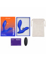WE VIBE VECTOR MASAJEADOR DE PROSTATA CON DOBLE ESTIMULACION AZUL REAL