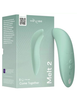 WE VIBE MELT 2 ESTIMULADOR CLITORIANO POR ONDAS DE AIRE VERDE SALVIA