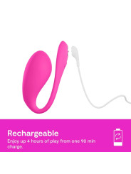 WE VIBE JIVE 2 VIBRADOR HUEVO PONIBLE ROSA ELECTRICO