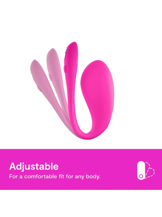 WE VIBE JIVE 2 VIBRADOR HUEVO PONIBLE ROSA ELECTRICO