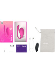 WE VIBE JIVE 2 VIBRADOR HUEVO PONIBLE ROSA ELECTRICO