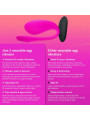 WE VIBE JIVE 2 VIBRADOR HUEVO PONIBLE ROSA ELECTRICO