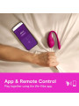 WE VIBE JIVE 2 VIBRADOR HUEVO PONIBLE ROSA ELECTRICO