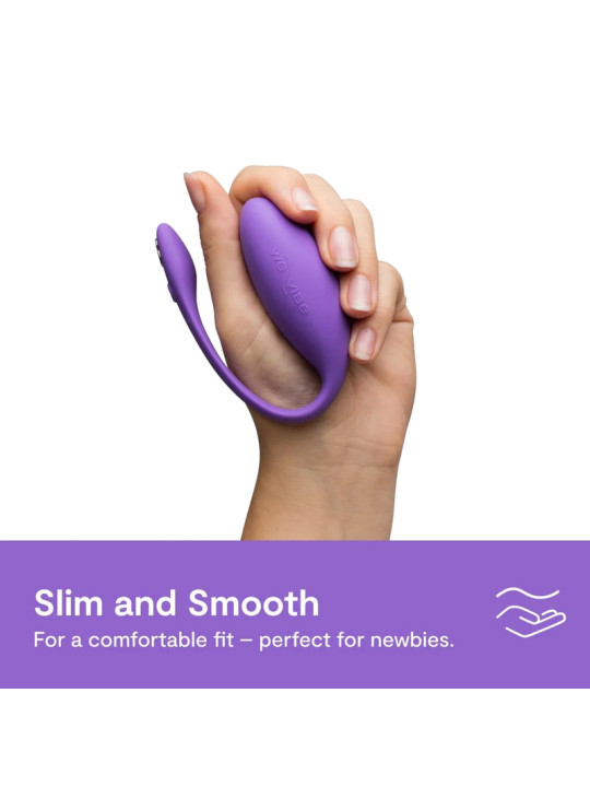 WE VIBE JIVE LITE VIBRADOR HUEVO PONIBLE CON CONTROL POR APLICACION PURPURA