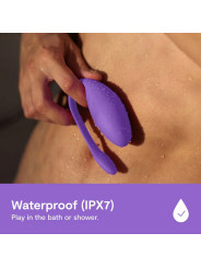 WE VIBE JIVE LITE VIBRADOR HUEVO PONIBLE CON CONTROL POR APLICACION PURPURA