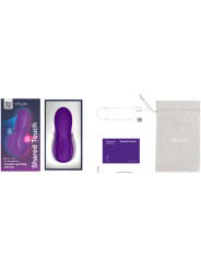 WE VIBE SHARED TOUCH VIBRADOR PARA PAREJAS DE DOBLE CARA PURPURA